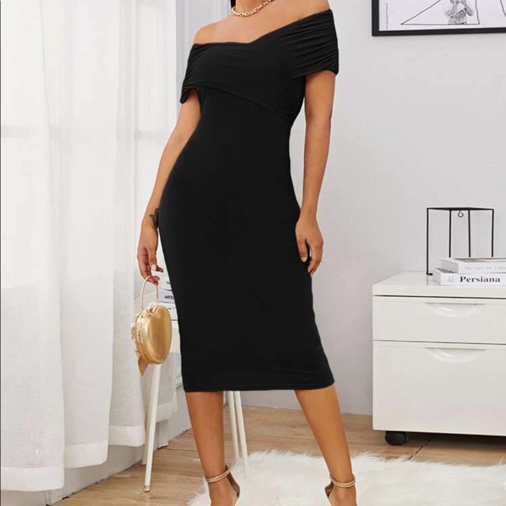 SHEIN black dress